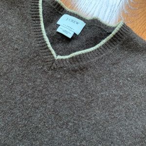 J.Crew Mens Dark Brown Sweater